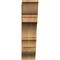 Ekena Millwork Balboa Traditional Rough Sawn Bracket, Western Red Cedar, 6"W x 24"D x 24"H BKT06X24X24BOA01RWR - alternate 2